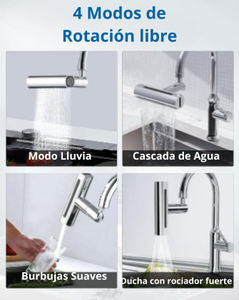 GRIFO DE AGUA PARA LAVAPLATO 4 EN 1