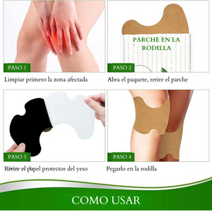 PARCHES PARA DOLOR DE RODILLA