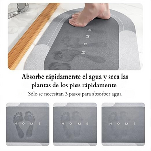 Alfombra secado rapido de baño