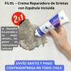 Crema Reparadora de Grietas en Pared 2X1 – FILOL con Espátula Incluida 🏠