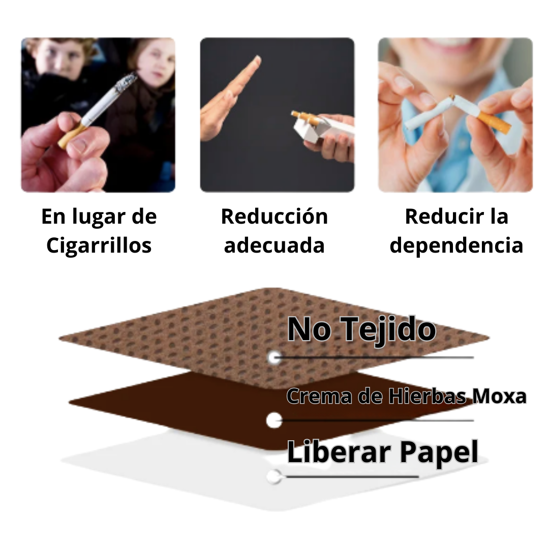 Deja de Fumar y Empieza a Ahorrar Desde Hoy - Tripack Parche Antitabaco Transdérmico (30 Pcs)