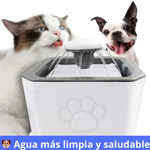 🐾 Tu mascota siempre tendrá agua fresca… incluso cuando no estás en casa - Fuente De Agua Para Mascota 2.5 L