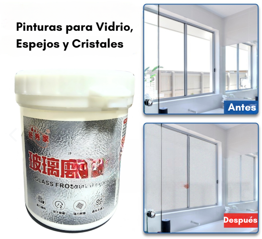 Pintura Para Vidrios, Espejos y Cristales