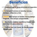 REMOVEDOR DE GRASA Y OXIDO DE COCINA - Ahorra Tiempo, Disfruta más en familia.