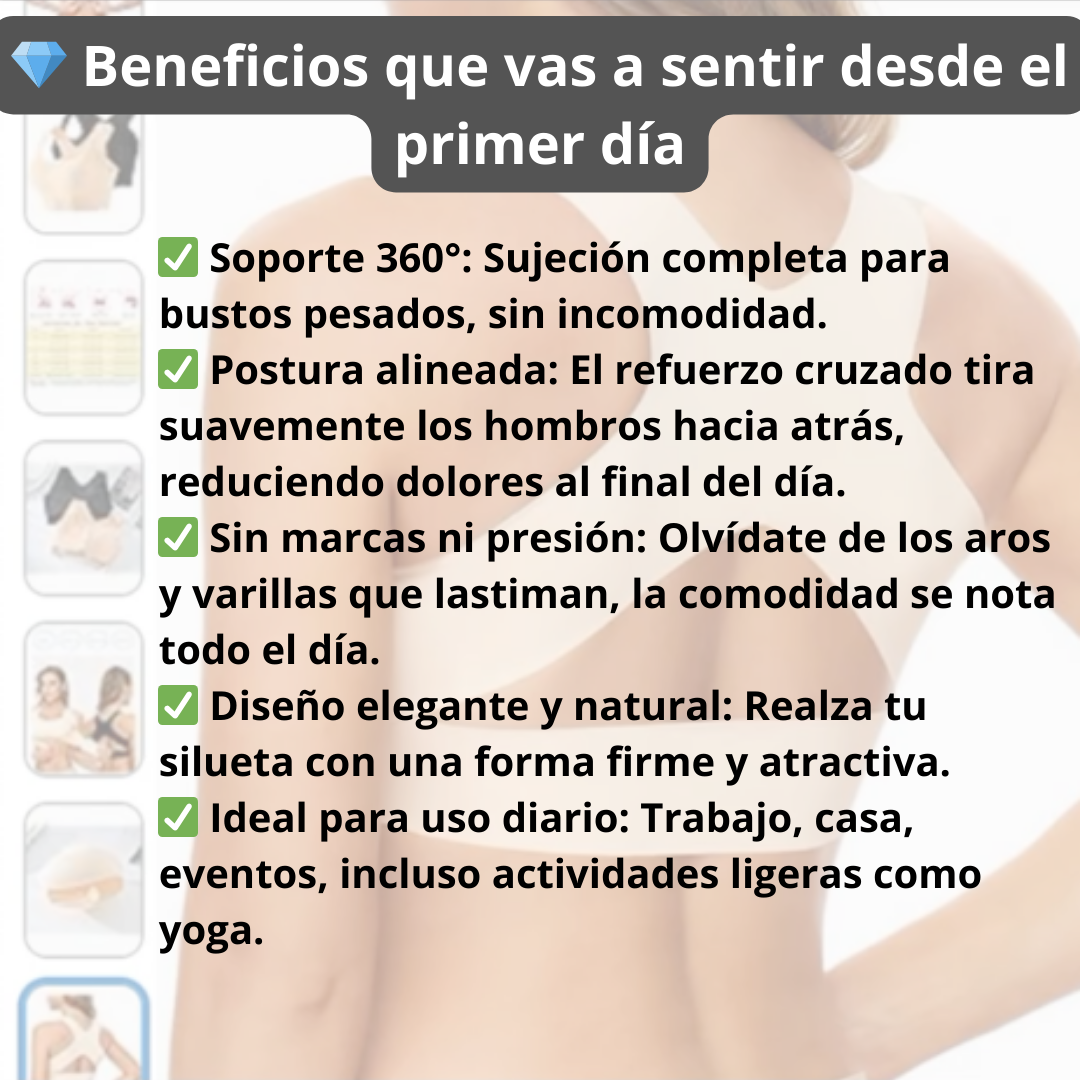 Apoyo Real para bustos Pesado - SOSTEN CORRECTOR DE POSTURA