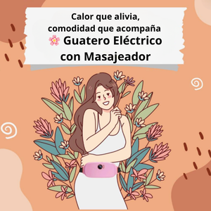 Calor que alivia, comodidad que acompaña - 🌸 Guatero Eléctrico con Masajeador