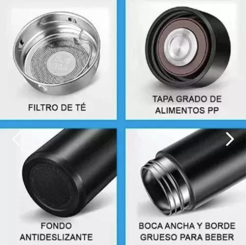 Botella Térmica Portátil Inteligente
