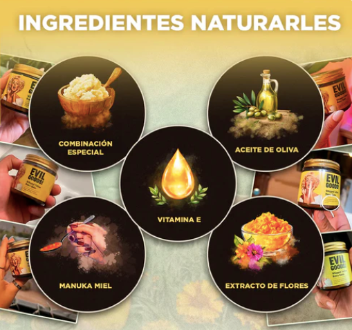 🌿 Nutrición y reparación profunda para piel sensible - CREMA FACIAL EVIL GOODS