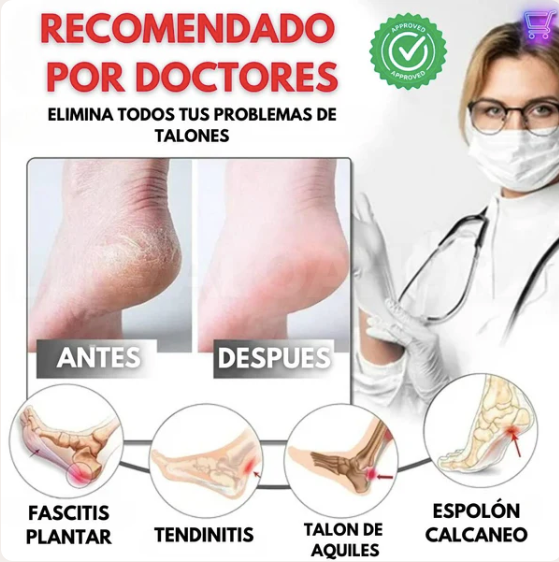 Protector de Talon Silicona 2 x 1 - 🦶 Alivio Inmediato para Tus Pies, Sin Gastar de Más