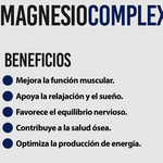 ⚡ Energía y Vitalidad 40+  MAGNESIO COMPLEX 1000 MG 60 CAPS