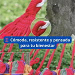 🌿 Relájate Todos los Días sin Salir de Casa- HAMACA