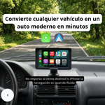 🚗 AutoSmart Go, Pantalla Multimedia Universal HD 7" - Tecnología inteligente sin cambiar tu auto