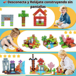 🧱 Desconecta y relájate construyendo sin pantallas - BLOQUES MANGNETICOS PREMIUM 75 PIEZAS
