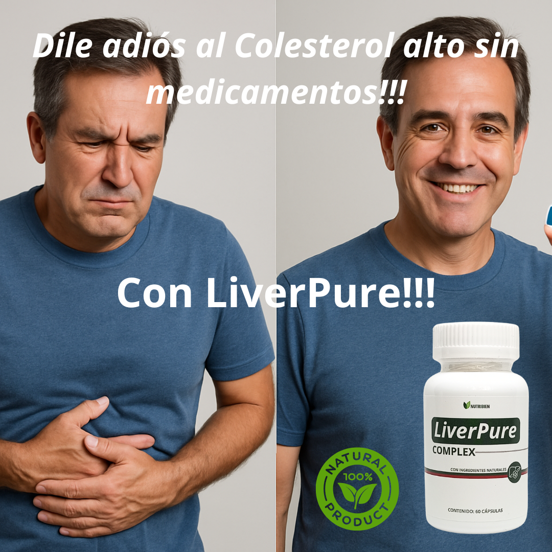LIVER PURE para Higado Graso - 60 cápsulas