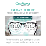 🔥 UN SOLO LENTE PARA TODO - One Power Readers Lentes Multifoco x 3
