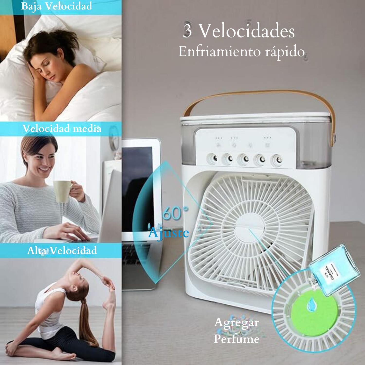 Enfriador Ventilador De Aire