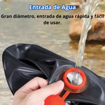 🚿 Dúchate con agua caliente donde quieras - Ducha Portátil Solar Camping Playa 20 L