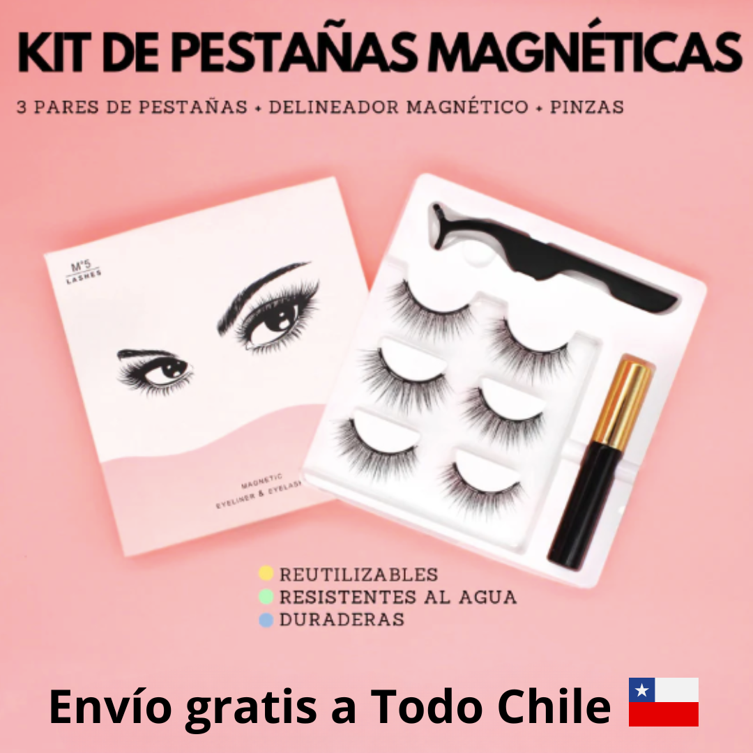 PESTAÑAS MAGNETICAS REUTILIZABLES