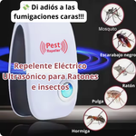 💸 Di adiós a las fumigaciones caras - Repelente electrico para ratones