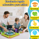 🧱 Desconecta y relájate construyendo sin pantallas - BLOQUES MANGNETICOS PREMIUM 75 PIEZAS