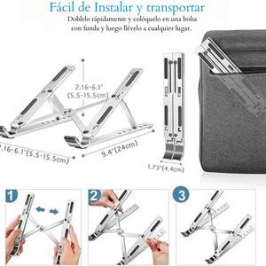 Soporte Aluminio Notebook