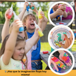 🎨🌊 ¡CREA, SUMERGE Y SORPRÉNDE! - JUEGO DE FIGURA GEL EN AGUA