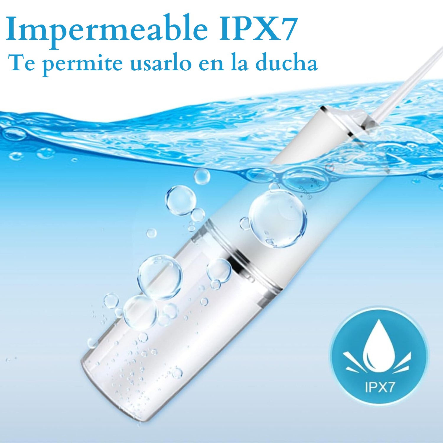 CEPILLO IRRIGADOR DENTAL LIMPIEZA