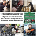🔧 Kit Completo Todo en Uno - KIT DE HERRAMIENTAS MECANICAS DE 1/4