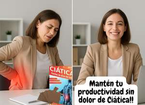 PARCHES ALIVIO DOLOR CIÁTICA 2x1 (16 PARCHES) - Mantén tu productividad en la pega!!!