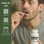 LIVER PURE para Higado Graso - 60 cápsulas
