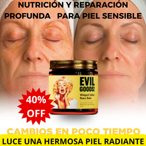 🌿 Nutrición y reparación profunda para piel sensible - CREMA FACIAL EVIL GOODS