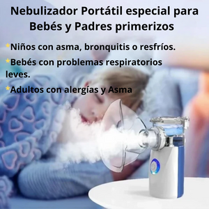 Nebulizador Portátil Especial para Bebés y Padres Primerizos