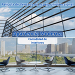 Ahorro Energético y Menos Calor sin Gastar en Aire Acondicionado - 🌞 Vinilo Espejo™ Protección UV 60cm X 5Metros