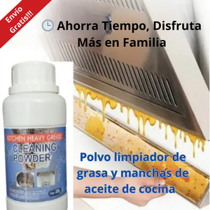 REMOVEDOR DE GRASA Y OXIDO DE COCINA - Ahorra Tiempo, Disfruta más en familia.