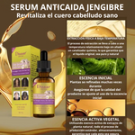 PACK SHAMPOO Y SERUM ANTICAIDA JENGIBRE