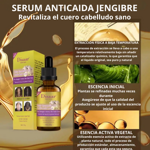 PACK SHAMPOO Y SERUM ANTICAIDA JENGIBRE