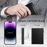 El Regalo Perfecto Para Él - Billetera Anti Robo RFID Ranura