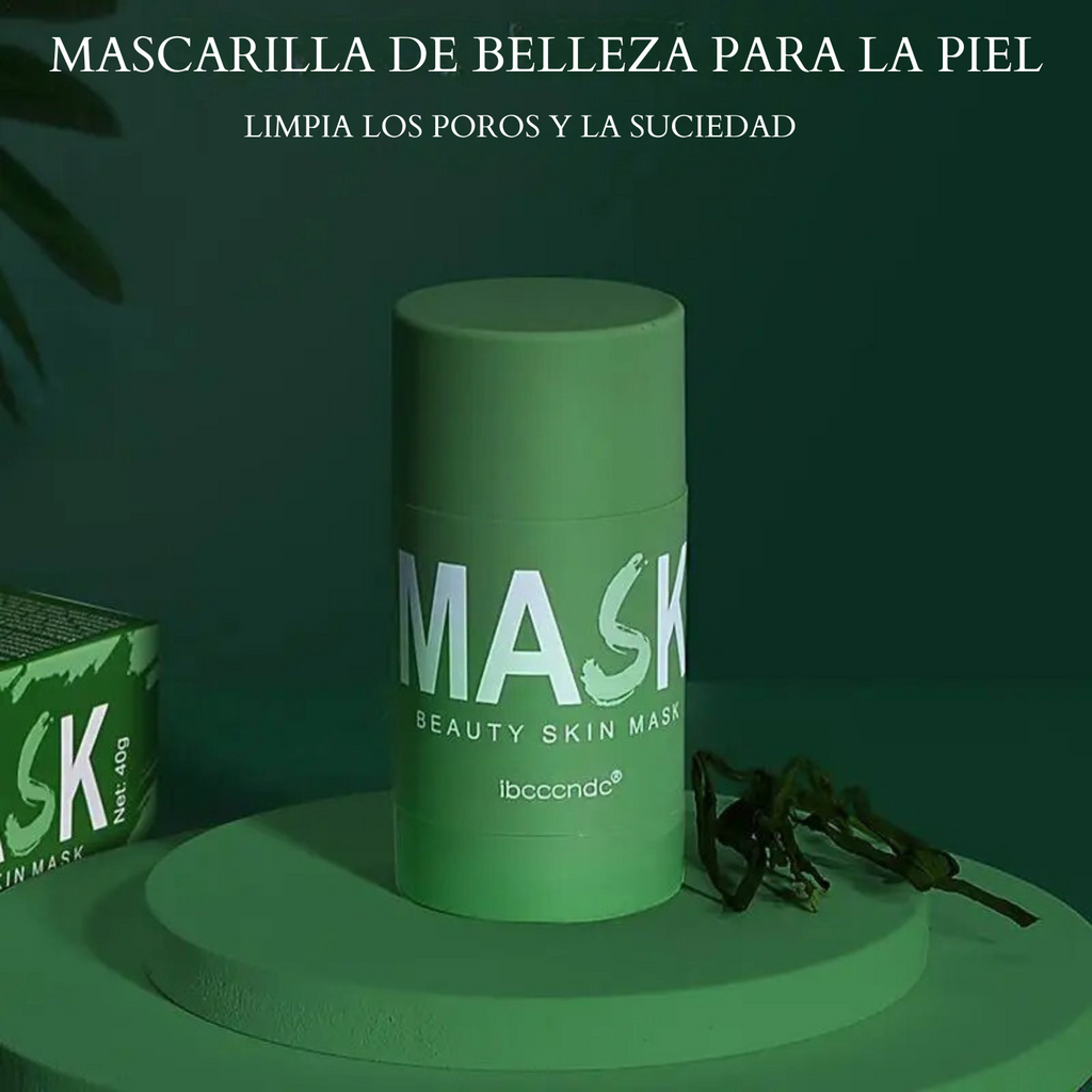 MASCARILLA SOLIDA DE TE VERDE 40G