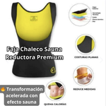 🔥 Transformación acelerada con efecto sauna - Faja Chaleco Sauna Reductora Premium