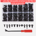 🚗 ¿Un clip roto puede arruinar tu día? No si estás preparado - KIT REMACHE PARA AUTO 240 PCS