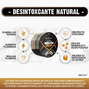 🧘 Recupera tu claridad mental y calma natural con Shilajit del Himalaya